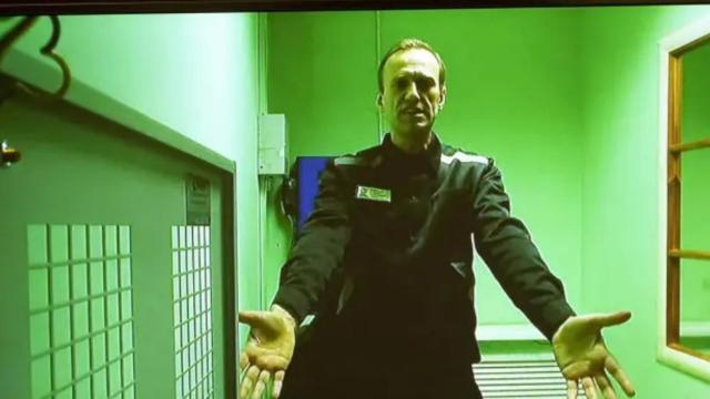 Alexei Navalny en una de sus últimas imágenes en prisión.