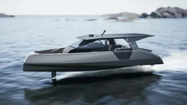 El yate The Open de Tyde y BMW.