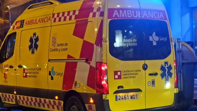 Imagen de archivo de una ambulancia de Sacyl