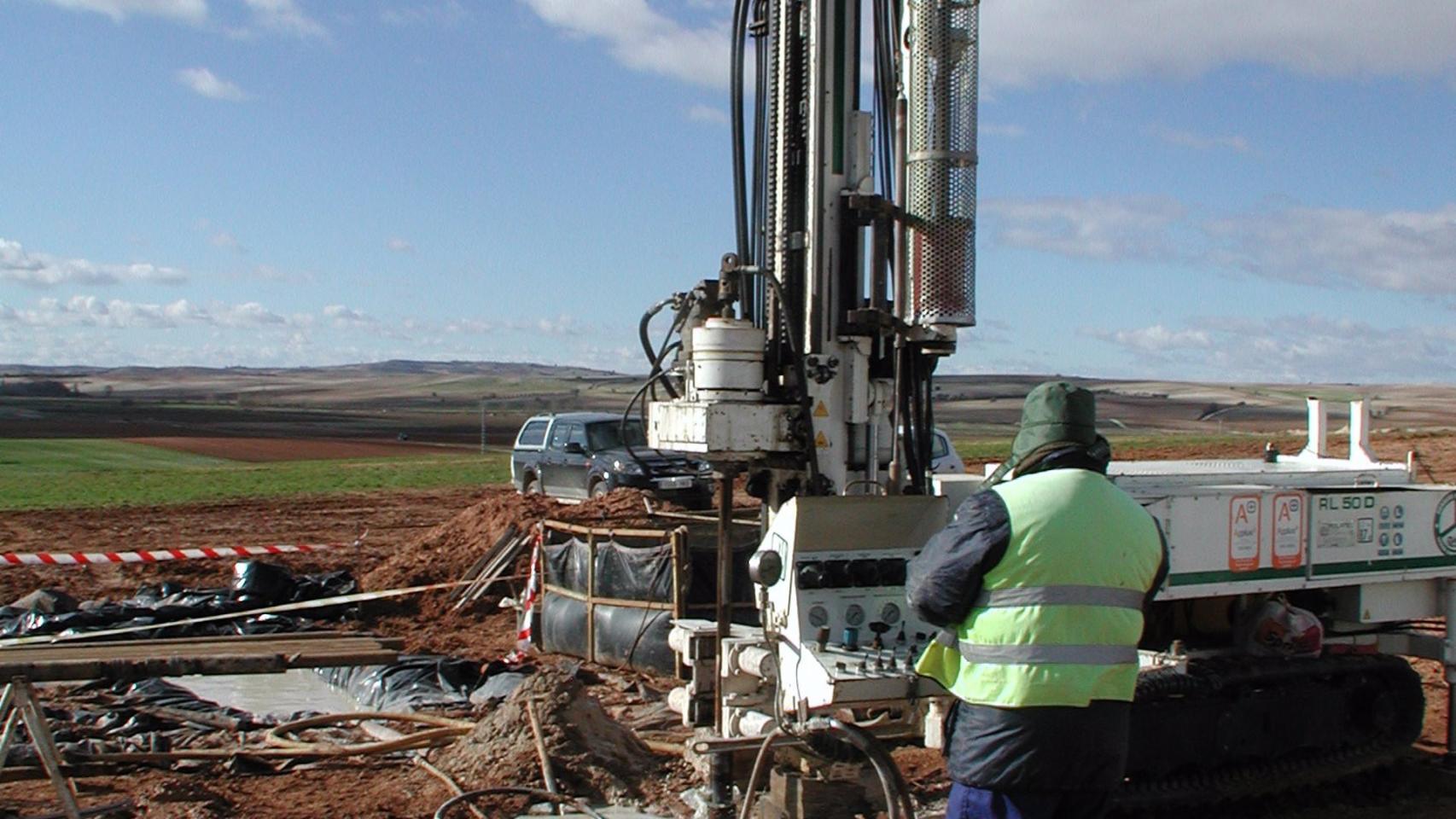Imagen de archivo de las obras del ATC en Villar de Cañas (Cuenca)