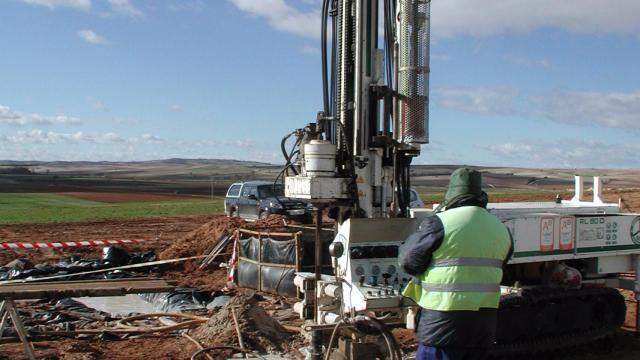 Imagen de archivo de las obras del ATC en Villar de Cañas (Cuenca)