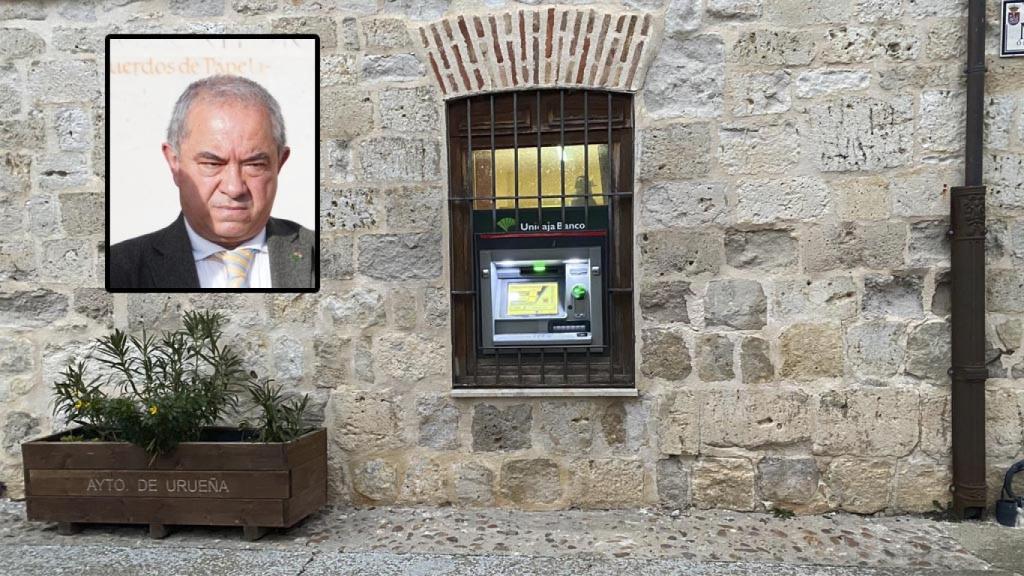El cajero y el alcalde de Urueña, Francisco Rodríguez