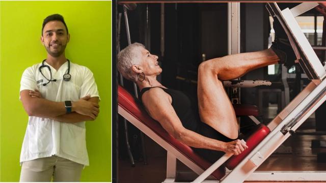 El Dr. Roberto Méndez (izqda.) / Carme Lafay (Pixabay) Drcha.