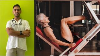 El Dr. Roberto Méndez (izqda.) / Carme Lafay (Pixabay) Drcha.