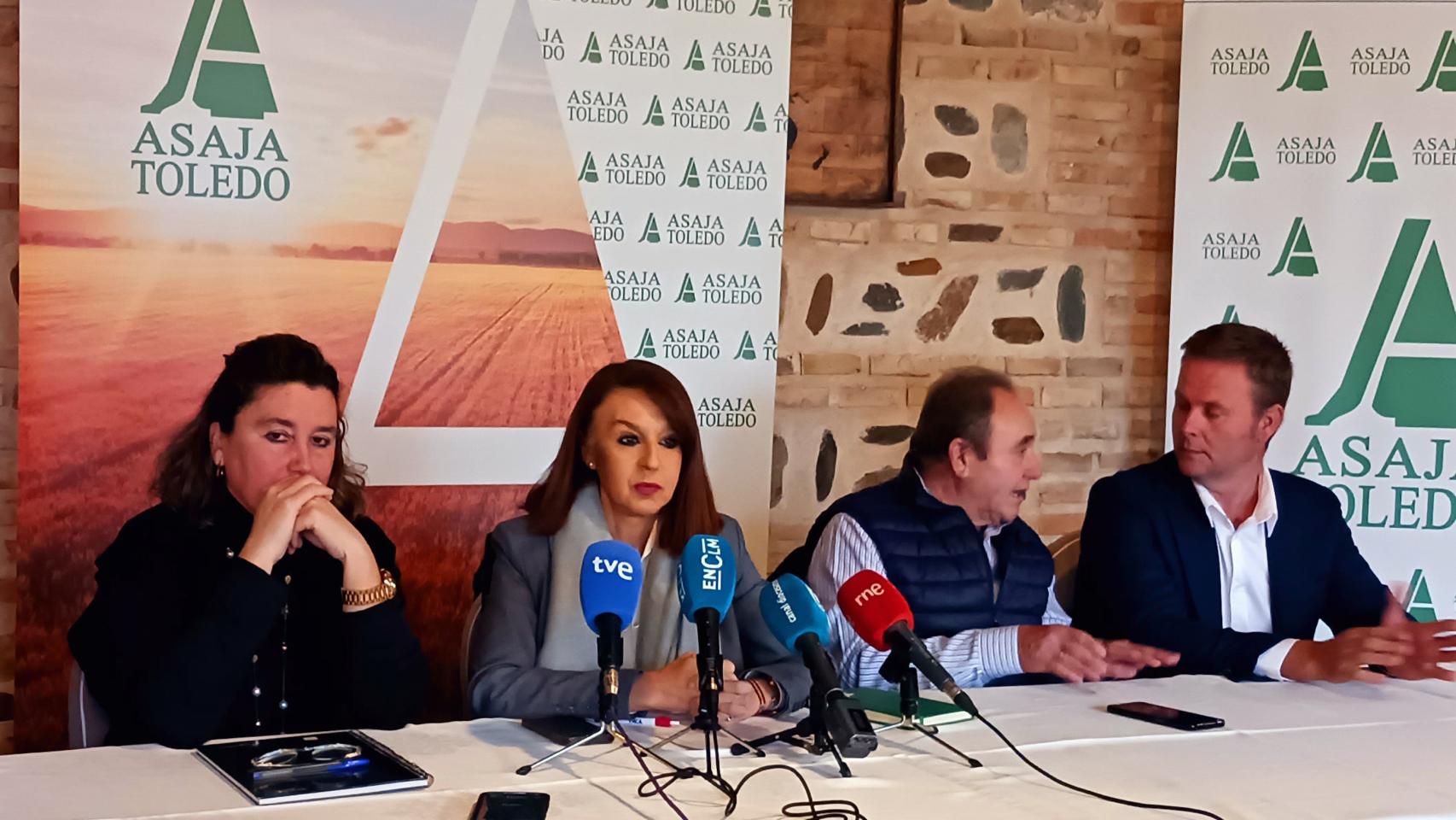 Rueda de prensa de balance de 2023 en Asaja Toledo