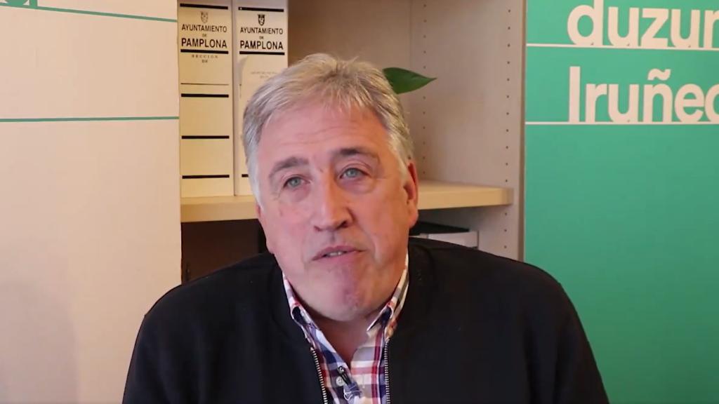 Joseba Asirón en el vídeo publicado en X