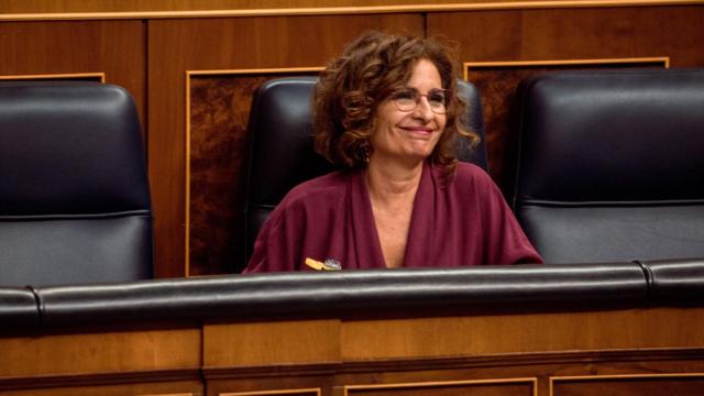 La vicepresidenta cuarta y ministra de Hacienda y Función Pública, María Jesús Montero.