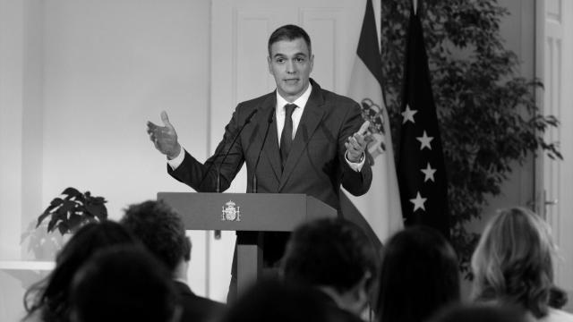 El presidente del Gobierno, Pedro Sánchez