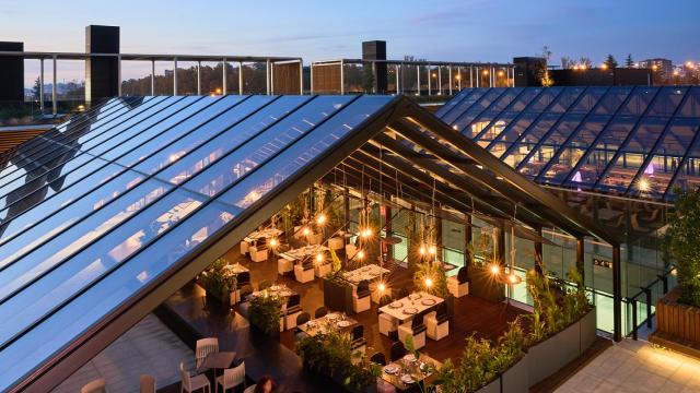 Imagen de la terraza de Ornella Caleido.