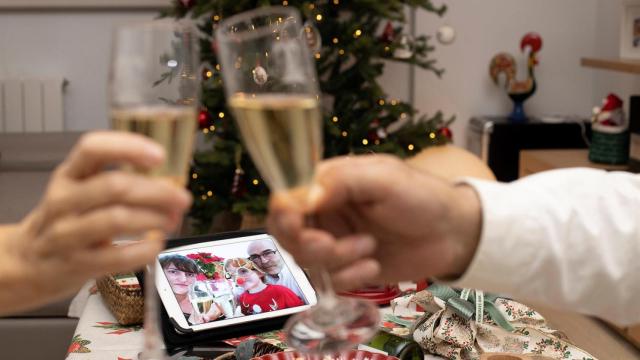 Imagen de archivo de una celebración navideña.