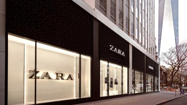 Fachada Zara.