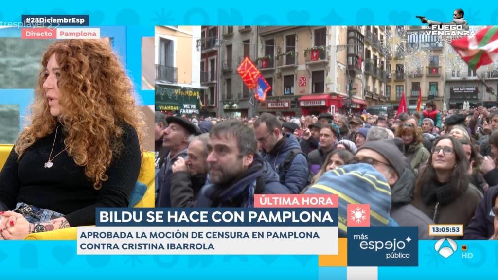 Sofía Cristo en 'Espejo Público'.
