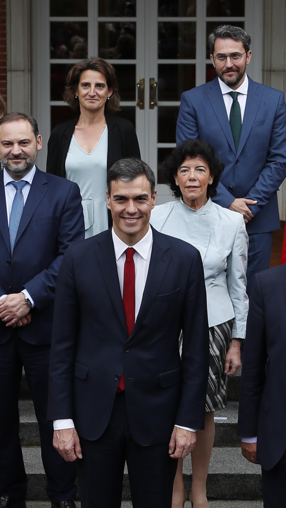 Máximo Huerta junto a Pedro Sánchez el día que fue investido como ministro.