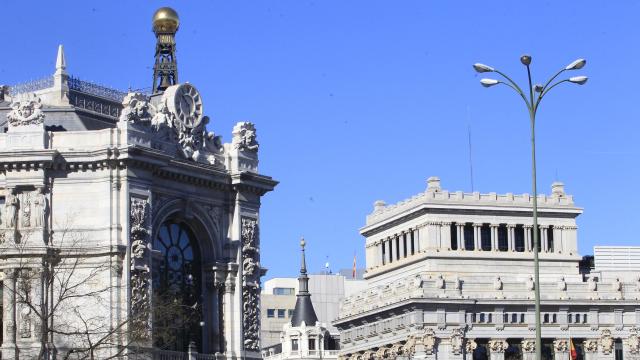 Fachada del Banco de España.