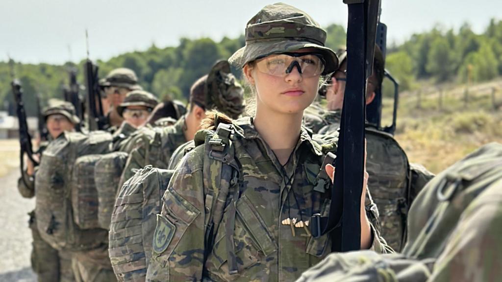 Leonor terminará su instrucción en el Ejército de Tierra en junio.