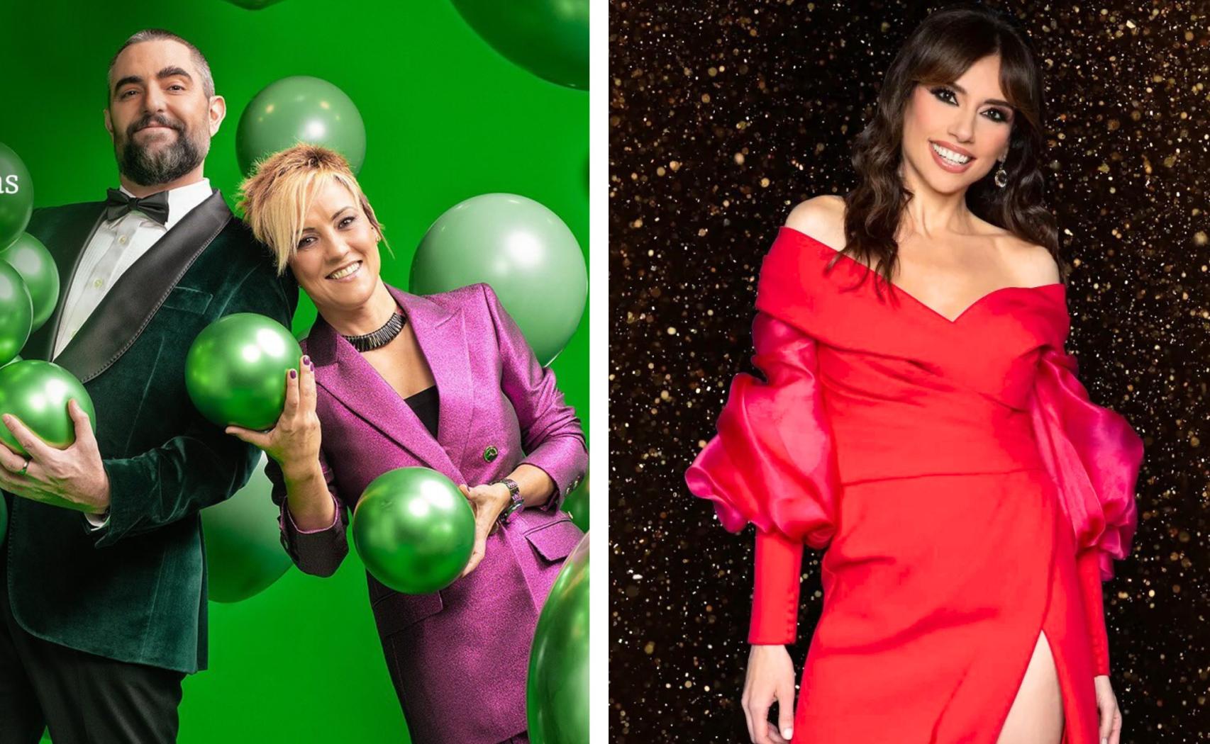 Las presentadoras de Telecinco y La Sexta.
