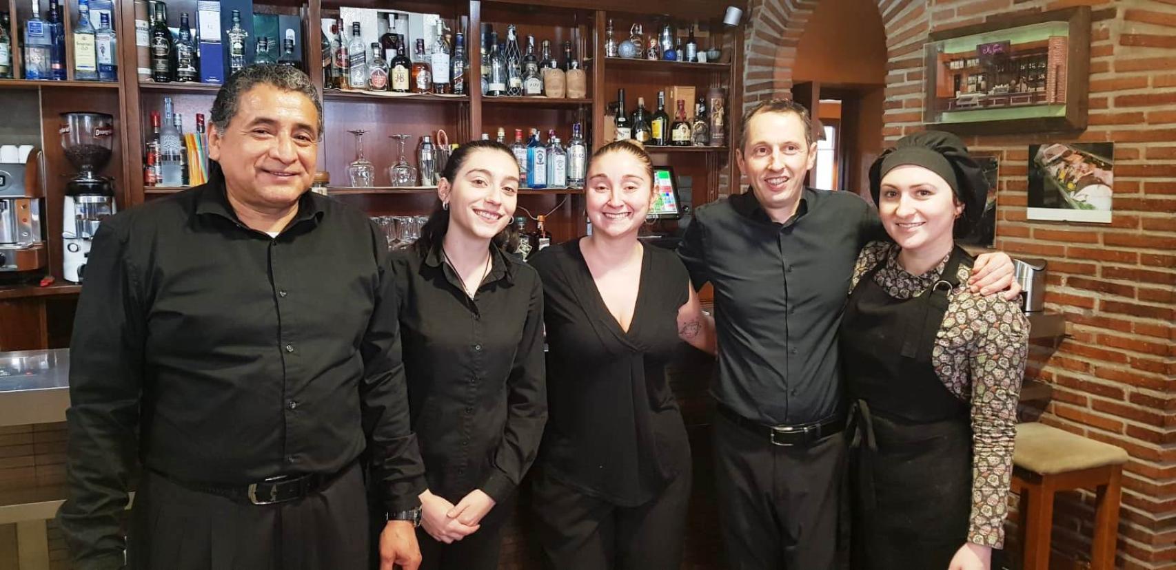 Equipo del restaurante Mi Casa de Valladolid