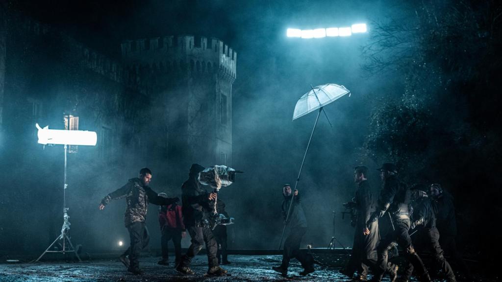 Rodaje de 'Berlín' en El Rincón.