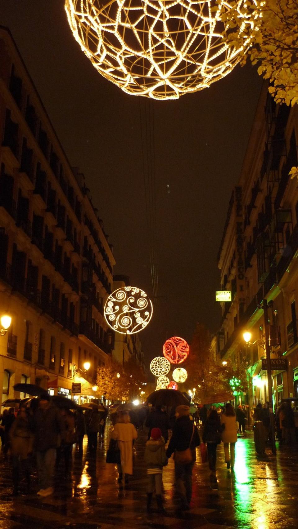 Iluminación navideña.
