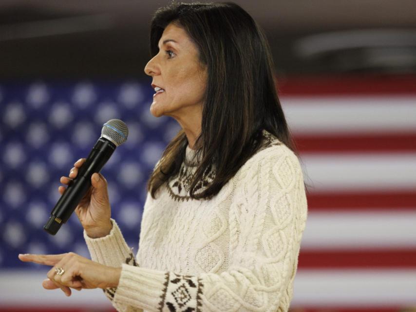 Nikki Haley, contrincante republicana de Donald Trump.