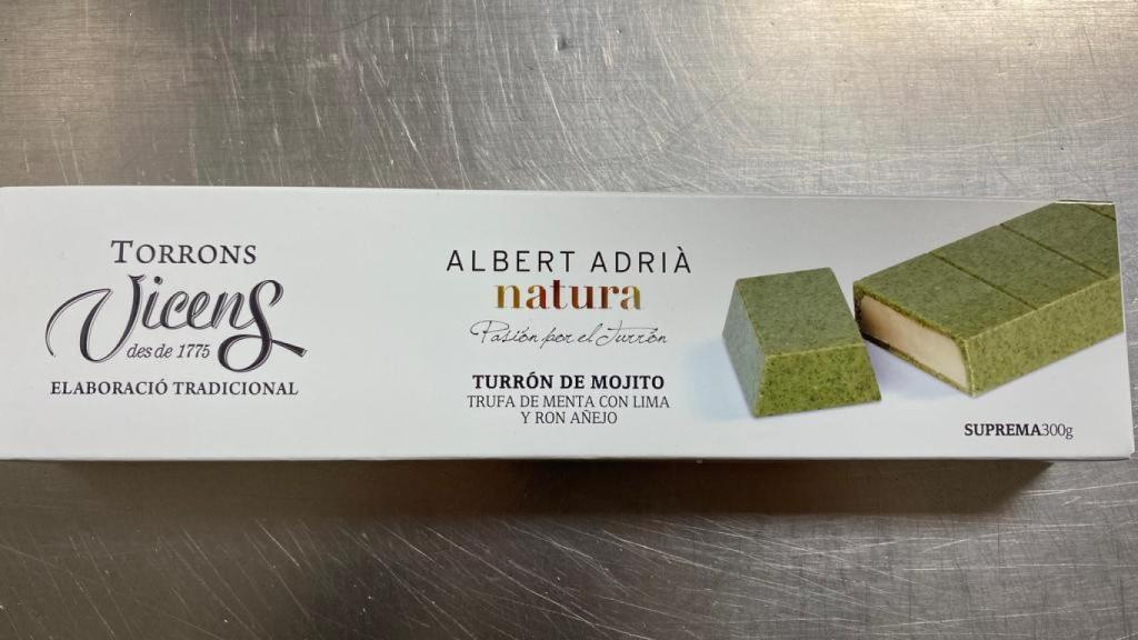 Turrón de mojito.