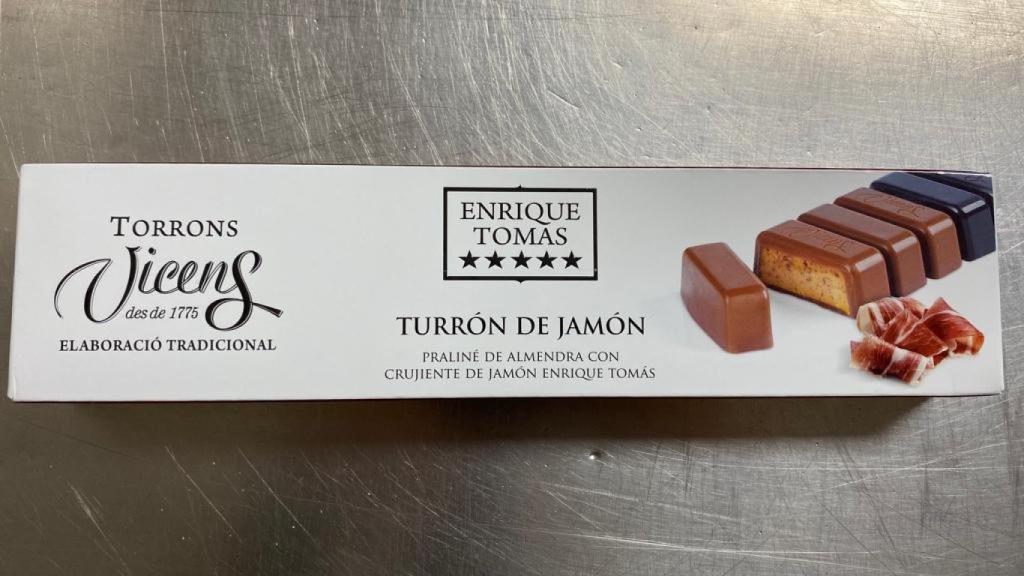 Turrón de jamón.