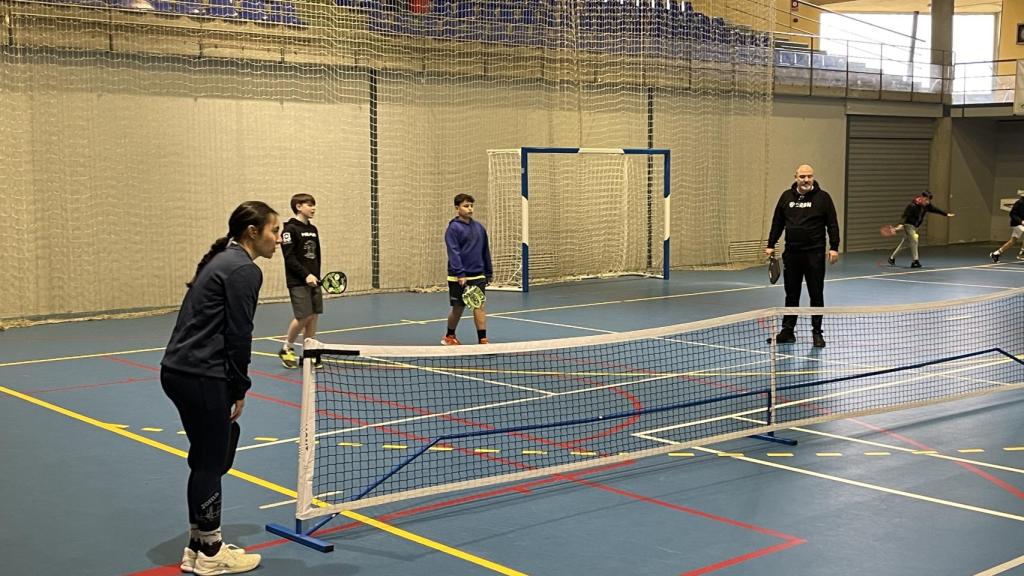Jornada de puertas abiertas en el pabellón de deportes de Guijuelo