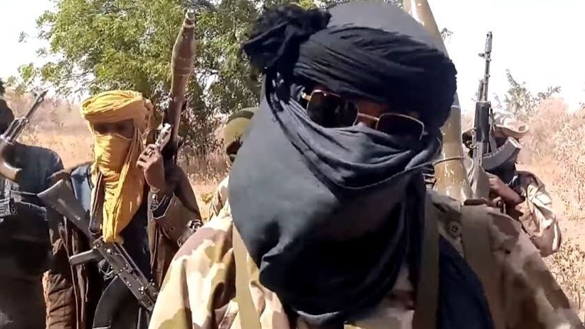 Bandidos nigerianos en una imagen de archivo de 2021.