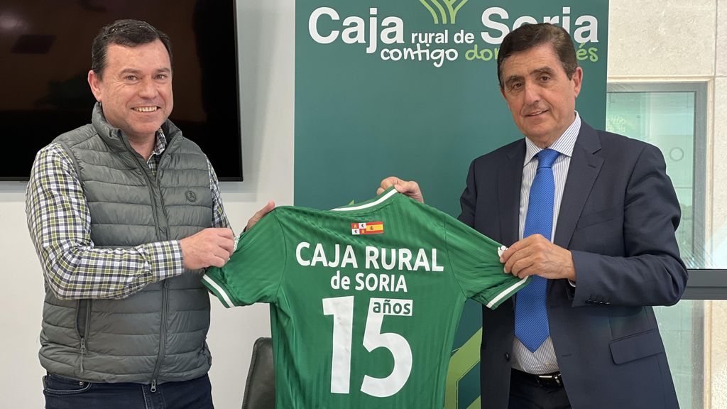 Caja Rural de Soria renueva su alianza con el Club Deportivo San José