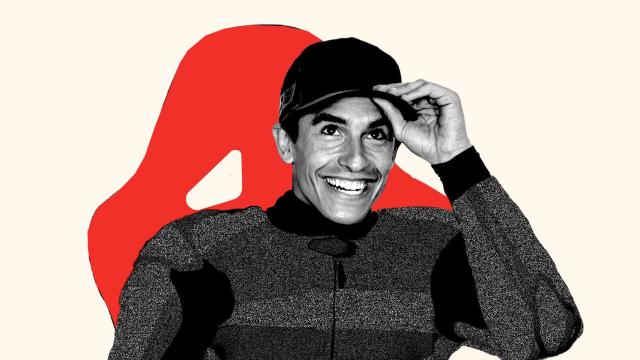 Marc Márquez, en un fotomontaje