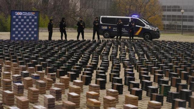 Un año de récord para la cocaína en España.