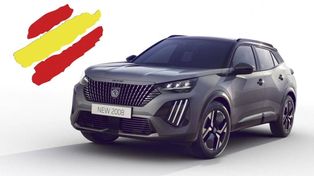 El Peugeot 2008 que se fabrica en Vigo es uno de los coches de más éxito en España.