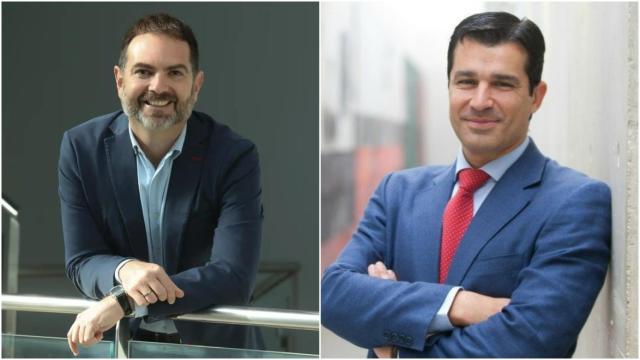 El sociólogo Luis Miller y el profesor Jordi Rodríguez-Virgili.