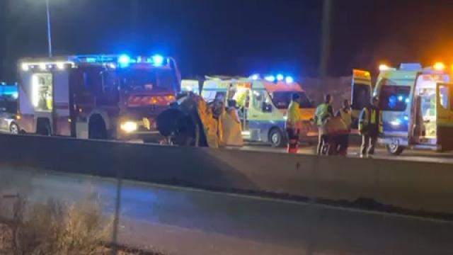 Accidente de tráfico en Burguillos de Toledo.