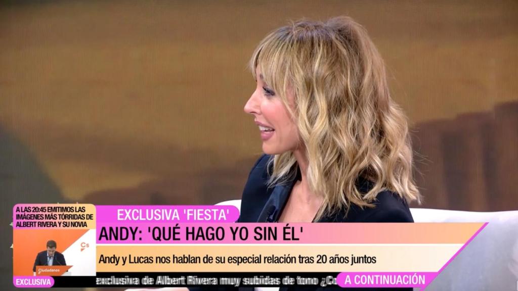 Emma García en 'Fiesta'.