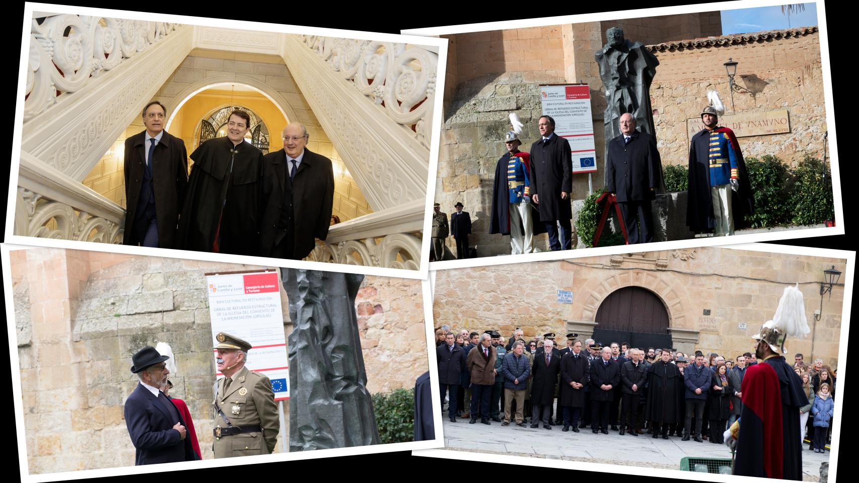 Homenaje en Salamanca a Miguel de Unamuno