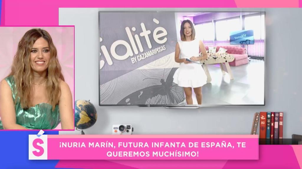 Nuria Marín y Laura Roigé en 'Socialité'.