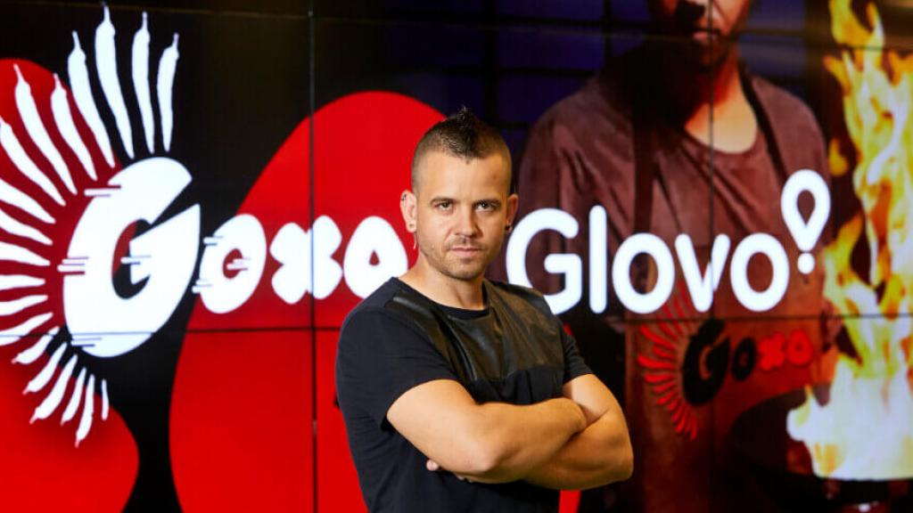 Dabiz Muñoz en la presentación de GoXo.