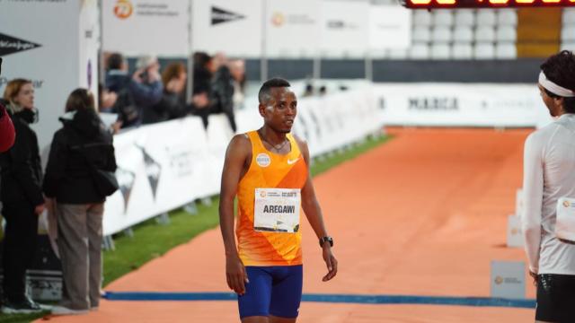 Berihu Aregawi, en la Nationale-Nederlanden San Silvestre Vallecana 2023