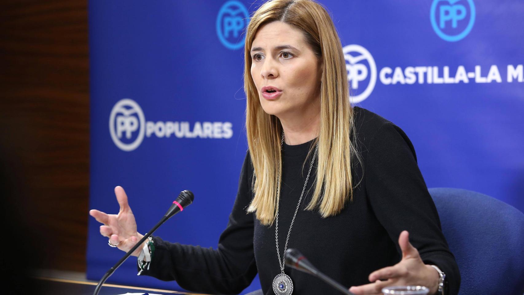 Carolina Agudo, secretaria general del PP de Castilla-La Mancha, en una imagen de archivo.