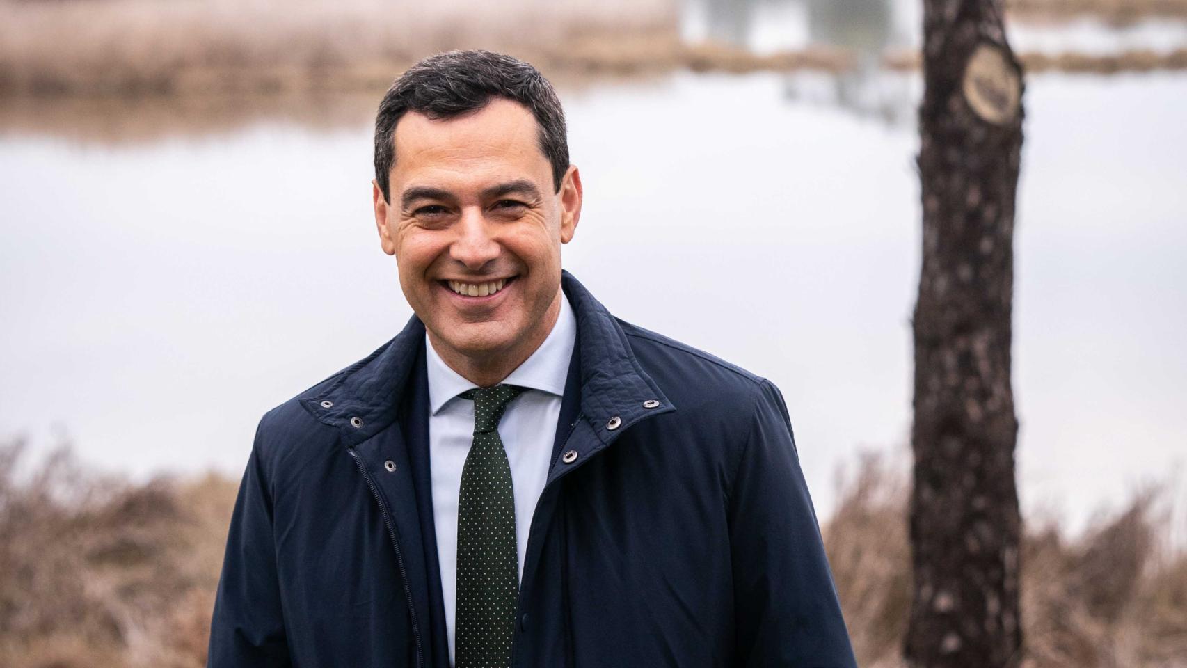 El presidente de Andalucía, Juanma Moreno.