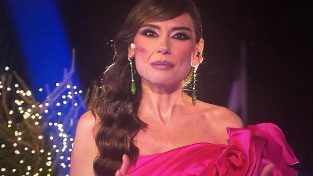 Marta Flich durante las Campanadas.