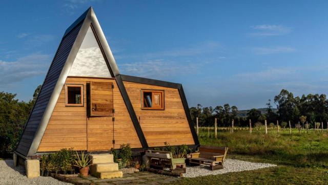 Cabaña sostenible