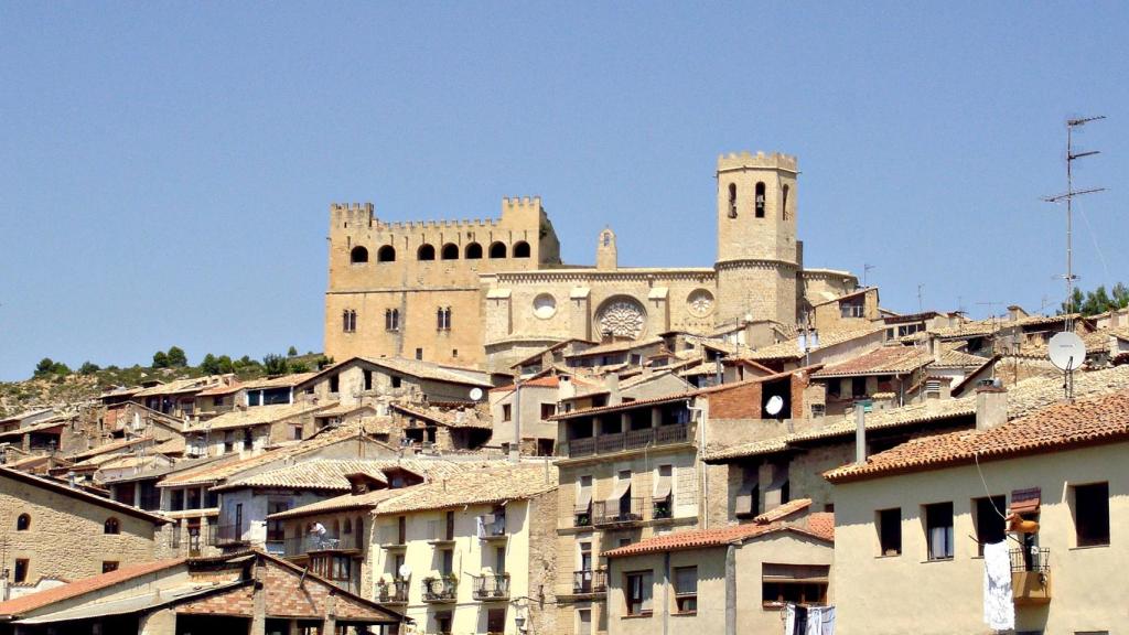 Vista de Valderrobres, en Teruel.
