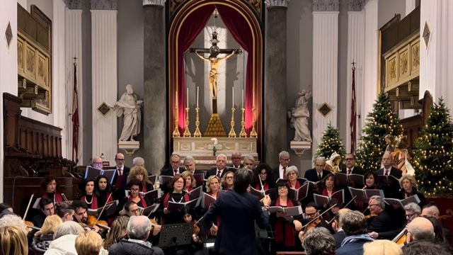 Fran Maestre estas Navidades en un concierto en la chiesa della Colleggiata di Monreale.