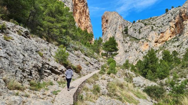 La ruta del Barranco del Cint.