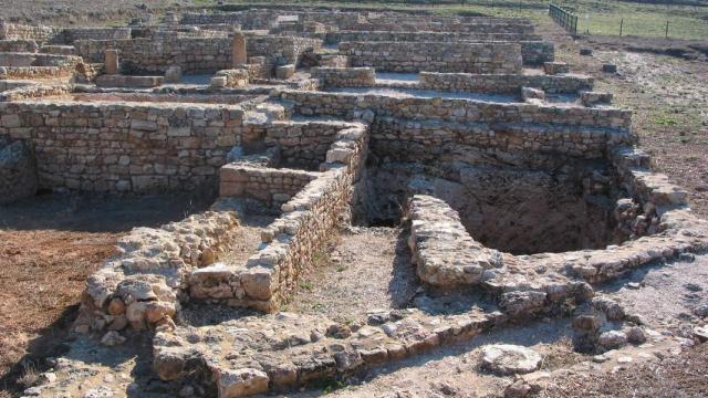 Yacimiento de Uxama en Soria