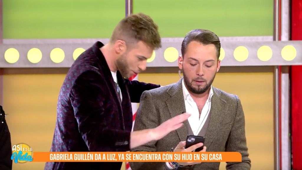 César Muñoz y José Antonio Avilés en 'Así es la vida'.