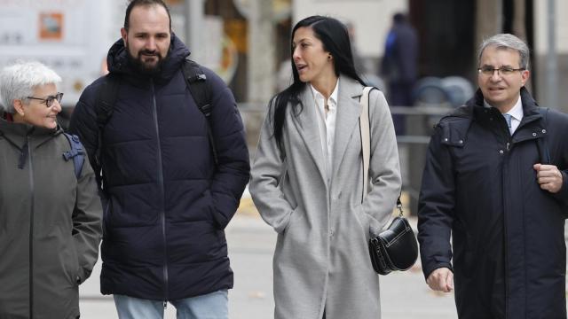 Jenni Hermoso llega a la Audiencia Nacional para declarar ante el juez Francisco de Jorge por el 'caso Rubiales'