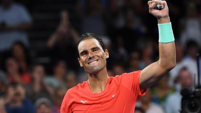 Rafa Nadal, en el ATP de Brisbane